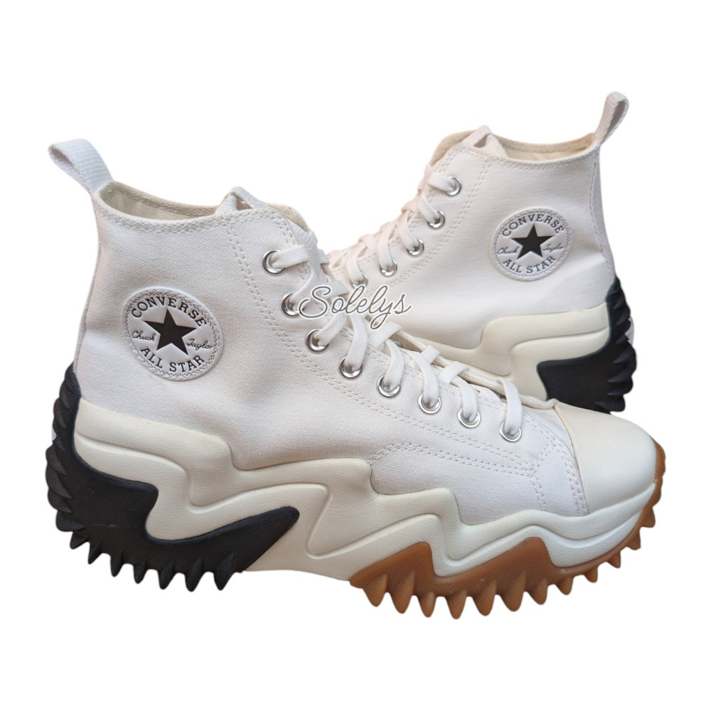 Converse Run Star Motion High Top White Egret Platform Sneaker Men 9.5 Womens 11